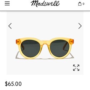 Madewell Halliday Sunglasses - Milky Tungsten Glow